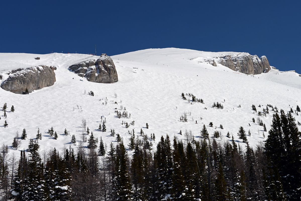 14K Goats Eye Mountain Ski Area At Banff Sunshine Ski Area